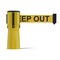 Montour Line Retractable Belt Barrier Cone Mount Yellow Case 9ft. Dange.Belt CP100-YW-DANGEYB-90 - alternate 1